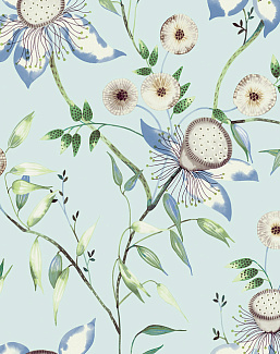 Обои York Blooms II Resource Library BL1792