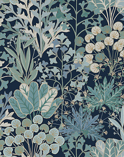 Обои York Blooms II Resource Library BL1812