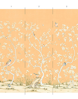 Обои Paul Montgomery Studio Book of Murals (Mural Sources) CH-085-LV/Orange