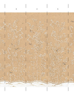 Обои Paul Montgomery Studio Book of Murals (Mural Sources) CH-211-TP1/Sand