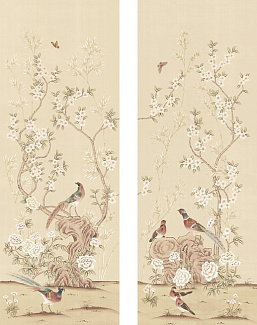 Обои Paul Montgomery Studio Book of Murals (Mural Sources) CH-130-RF1/Beige