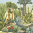 Обои Paul Montgomery Studio Book of Murals (Mural Sources) FL-070-DG/Aqua