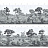 Обои Paul Montgomery Studio Book of Murals (Mural Sources) PN-750-EP1/Grisaille