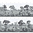 Обои Paul Montgomery Studio Book of Murals (Mural Sources) PN-750-EP1/Grisaille