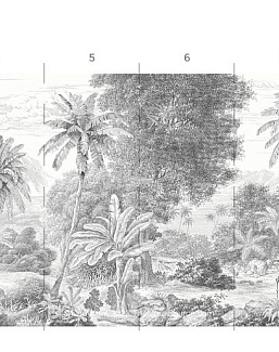 Обои Paul Montgomery Studio Book of Murals (Mural Sources) PN-HW/Grisaille