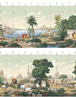 Обои Paul Montgomery Studio Book of Murals (Mural Sources) PN-310-ND/Classic