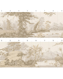 Обои Paul Montgomery Studio Book of Murals (Mural Sources) PN-500-PD/Brunaille