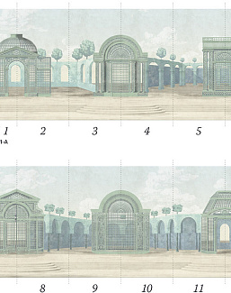 Обои Paul Montgomery Studio Book of Murals (Mural Sources) WB-PV