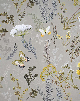 Ткань Dana Panorama Uxia/Bluebell Uxia/Grey