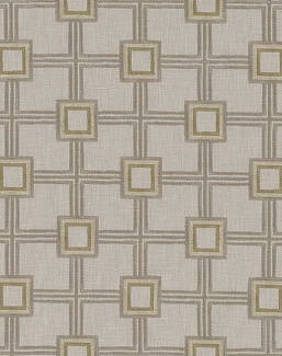 Ткань Duralee Pirouette - Honeysuckle, Avocado, Forest DA61798/320