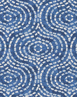 Ткань Duralee Pirouette - Sapphire, Lapis, Chambray DP42682/5