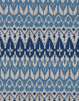Ткань Duralee Pirouette - Sapphire, Lapis, Chambray DW61829/206