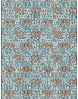 Ткань Trend Aqua-Citrine Prints & Wovens Vol.II 04244/Aqua
