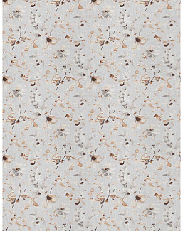Ткань Trend Linen-Quartz Prints & Wovens Vol.II 03367/Sepia