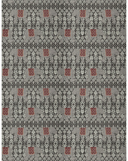 Ткань Trend Linen-Quartz Prints & Wovens Vol.II 04244/Charcoal
