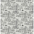 Ткань Trend Stone-Cloud Prints & Wovens Vol.VIII 04407/Black&White
