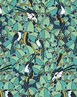 Обои Casamance Printemps Viennois 74782876