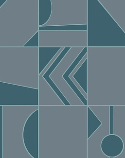 Обои Hookedonwalls Tinted Tiles 29040