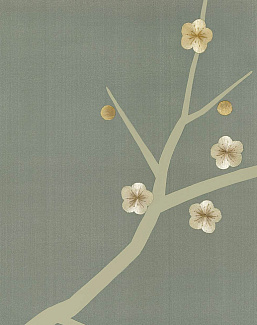 Обои Fromental Conversational Cherry Blossom/Moth