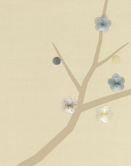 Обои Fromental Conversational Cherry Blossom/Oberon