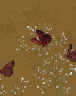 Обои Fromental Modern Chinois Fontaine/Nectar