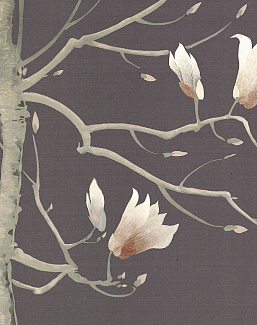 Обои Fromental Modern Chinois Magnolia/Smoked Pearl
