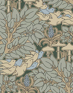Ткань Серебрянная Студия (Silver Studio) Voysee Collection D103/01/TW