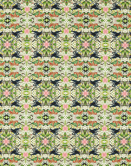 Ткань Clarke & Clarke Botanical Wonders F1607/01