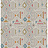 Ткань Fabricut Chromatics Vol.XXV Coral Agolli geo/Garden