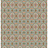 Ткань Fabricut Chromatics Vol.XXV Coral Utter medallion/Cherry aqua
