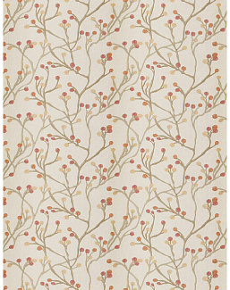 Ткань Fabricut Chromatics Vol.XXV Coral Tanka buds/Garden