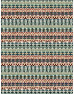 Ткань Fabricut Chromatics Vol.XXV Coral Verbiage/Multi