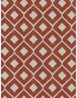 Ткань Fabricut Chromatics Vol.XXV Coral Quatrain/Paprika