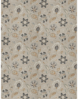 Ткань Fabricut Chromatics Vol.XXV Gilt Rondeau floral/Sahara