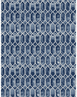 Ткань Fabricut Chromatics Vol.XXV Indigo Conceptual/Delft