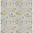 Ткань Fabricut Chromatics Vol.XXV Indigo Agolli geo/Mineral