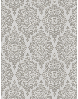 Ткань Fabricut Chromatics Vol.XXV Pewter Triumph Damask/Dove
