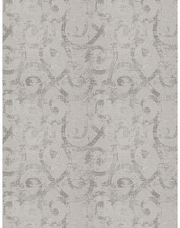 Ткань Fabricut Chromatics Vol.XXV Pewter Renga scroll/Platinum