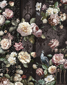 Панно и фотообои Affresco Цветариум Rose Color 1