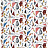 Ткань Fabricut Artfully Modern Pottery GraphicShape/Multi