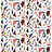 Ткань Fabricut Artfully Modern Pottery GraphicShape/Multi