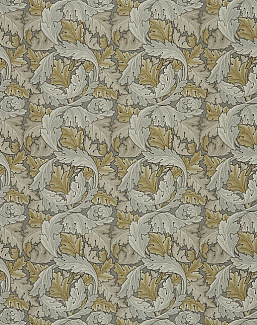 Ткань William Morris At Home Kelmscott Gardens Volume I Acanthus/Flint