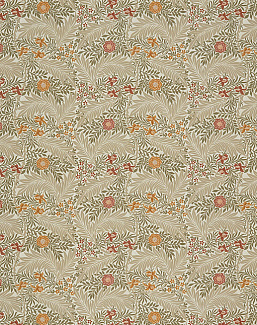 Ткань William Morris At Home Kelmscott Gardens Volume I Larkspur/Acorn