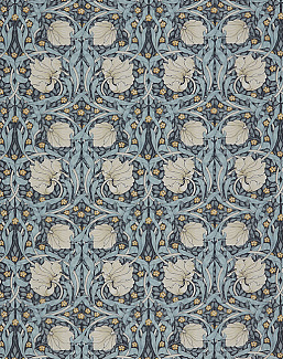 Ткань William Morris At Home Kelmscott Gardens Volume I Pimpernel/Indigo