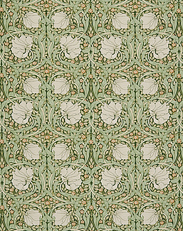 Ткань William Morris At Home Kelmscott Gardens Volume I Pimpernel/Nettle