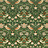 Ткань William Morris At Home Kelmscott Gardens Volume I Strawberry Thief Velvet/Nettle