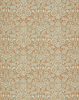 Ткань William Morris At Home Kelmscott Gardens Volume I Sunflower/Madder