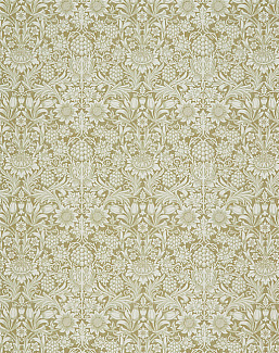 Ткань William Morris At Home Kelmscott Gardens Volume I Sunflower/Ochre