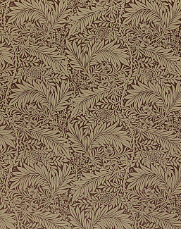 Ткань William Morris At Home Kelmscott Gardens Volume II Larkspur Woven/Berry