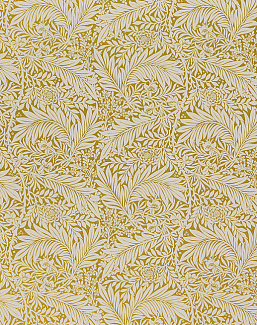 Ткань William Morris At Home Kelmscott Gardens Volume II Larkspur Woven/Ochre